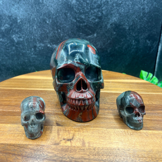 Bloodstone Skull Set