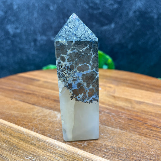 Marcasite in Agate Tower