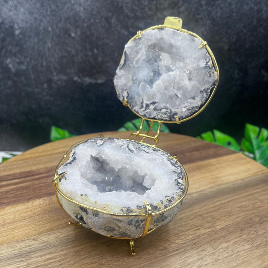 Druzy Agate Bowl