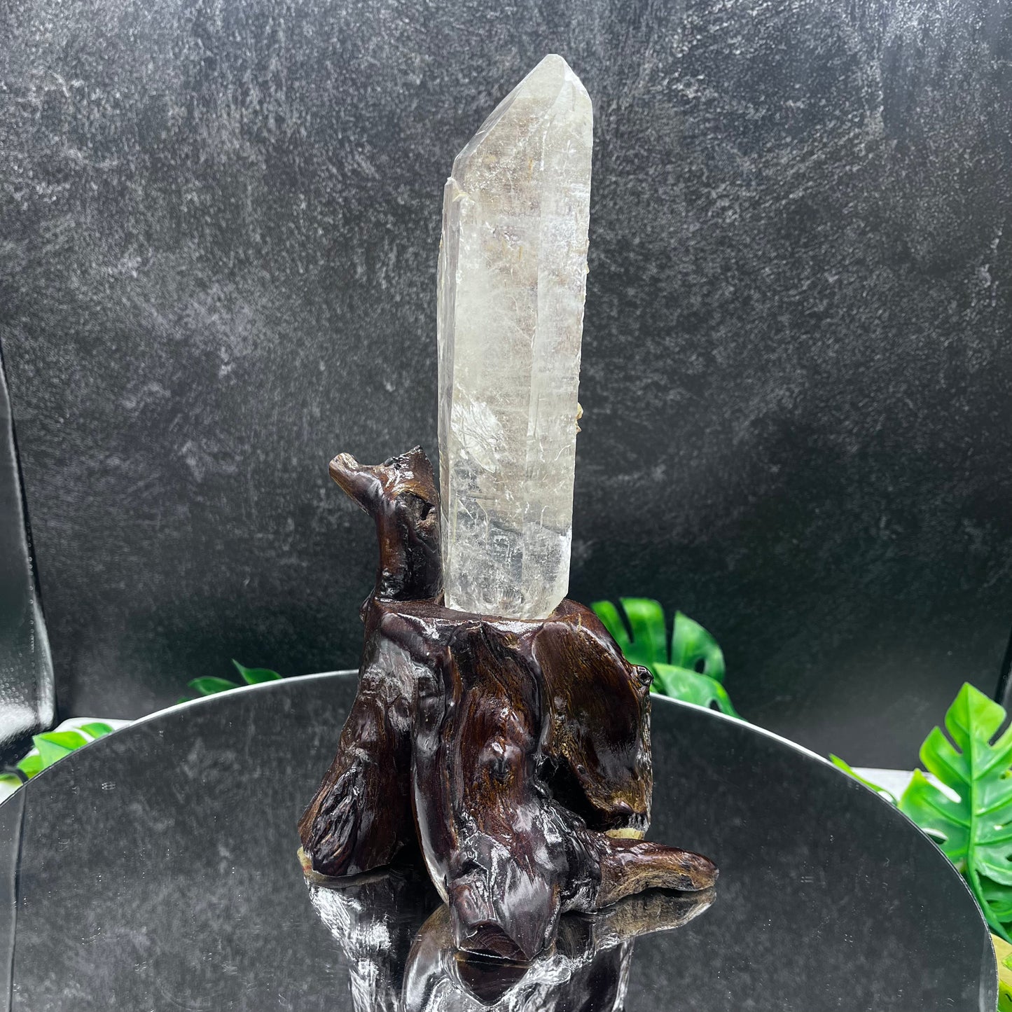 Clear Quartz Garden Tower