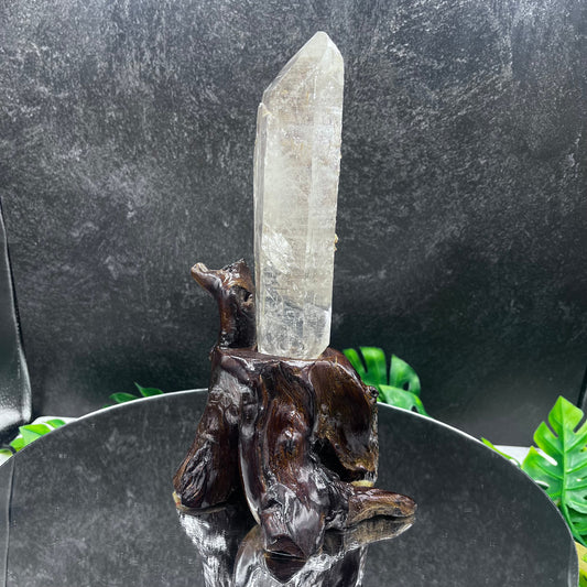 Clear Quartz Garden Tower
