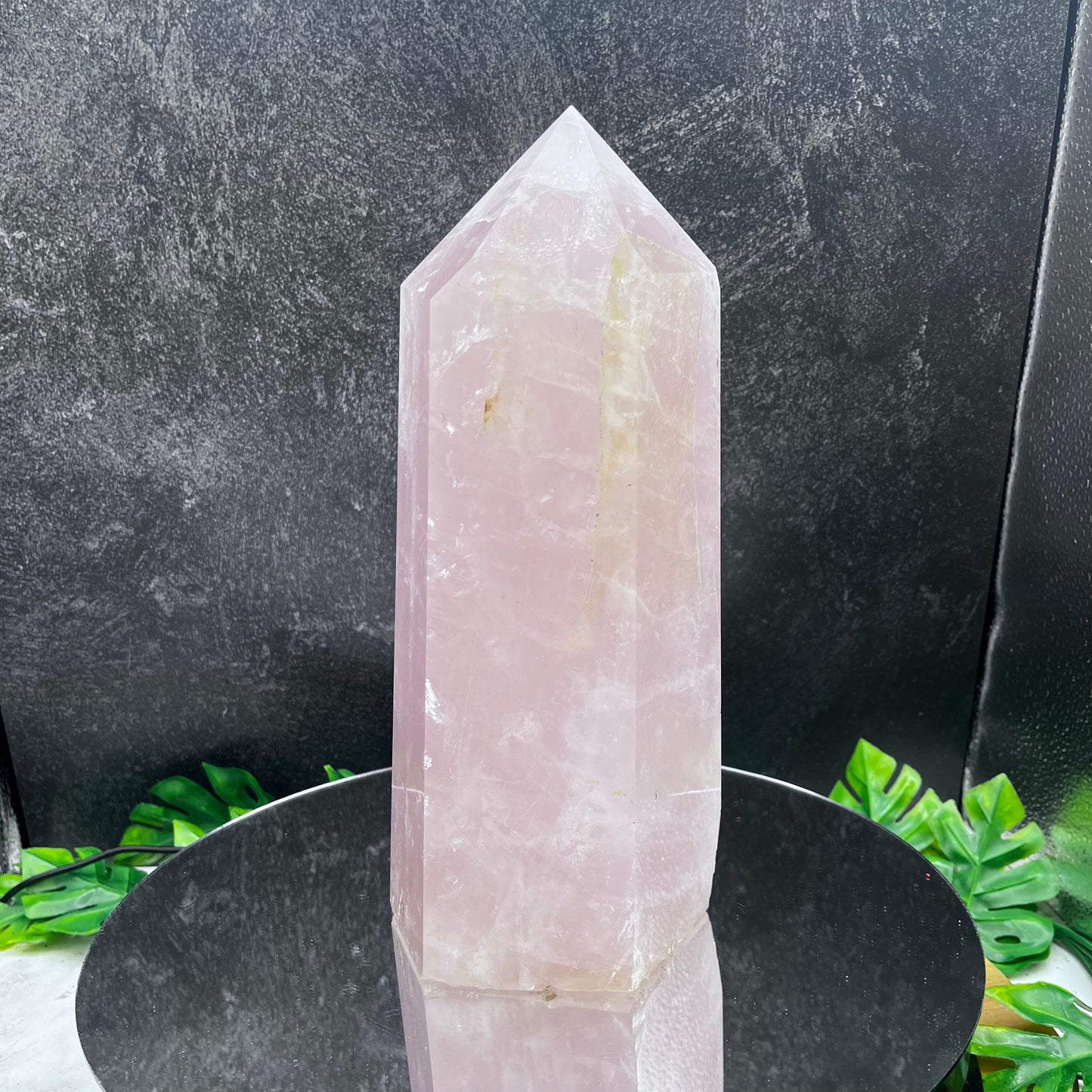 XL Rose Quartz Tower