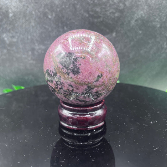 Rhodonite Sphere