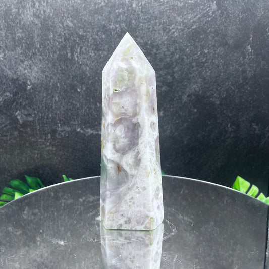 Green Fluorite in Matrix Tower