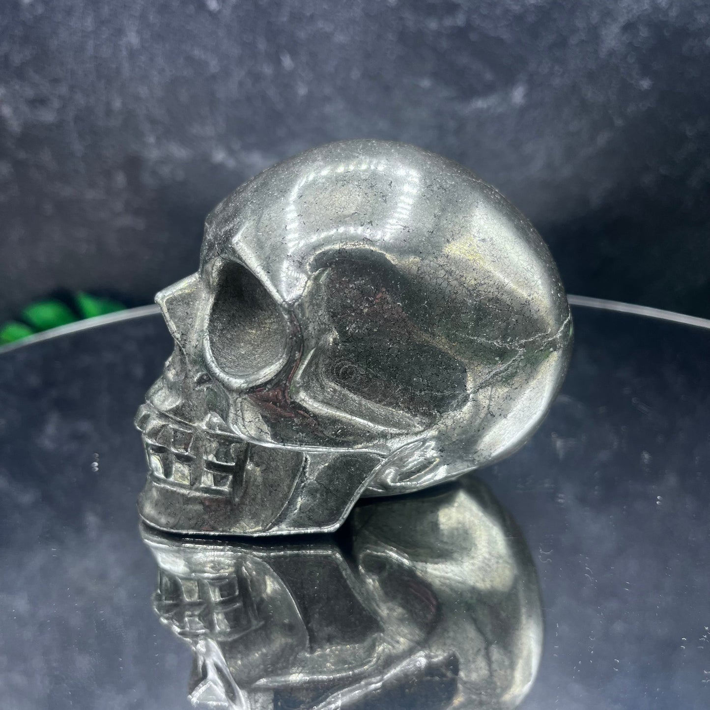 Pyrite Skull