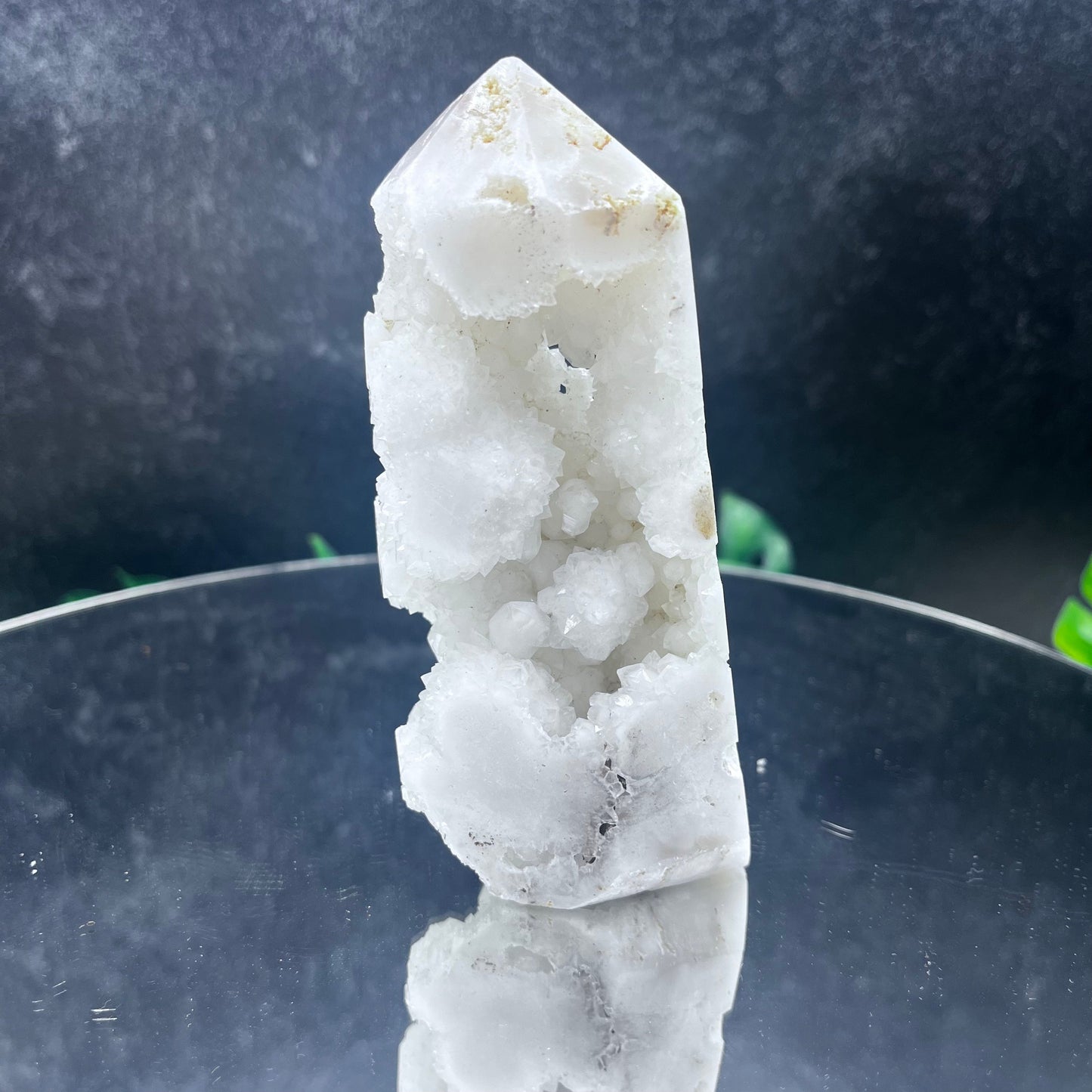 Druzy Quartz Tower