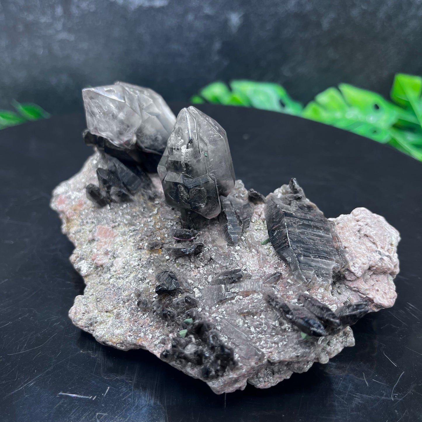 Smoky Elestial Cluster on Matrix