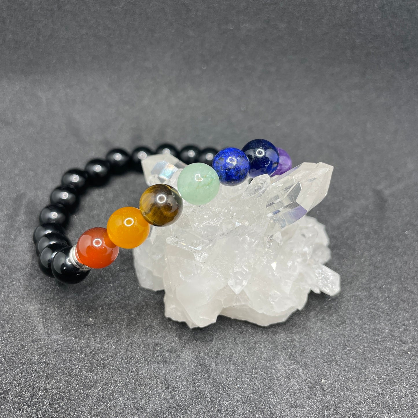 8 Bead Chakra Crystal Bracelet