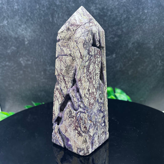 Purple Sphalerite Tower