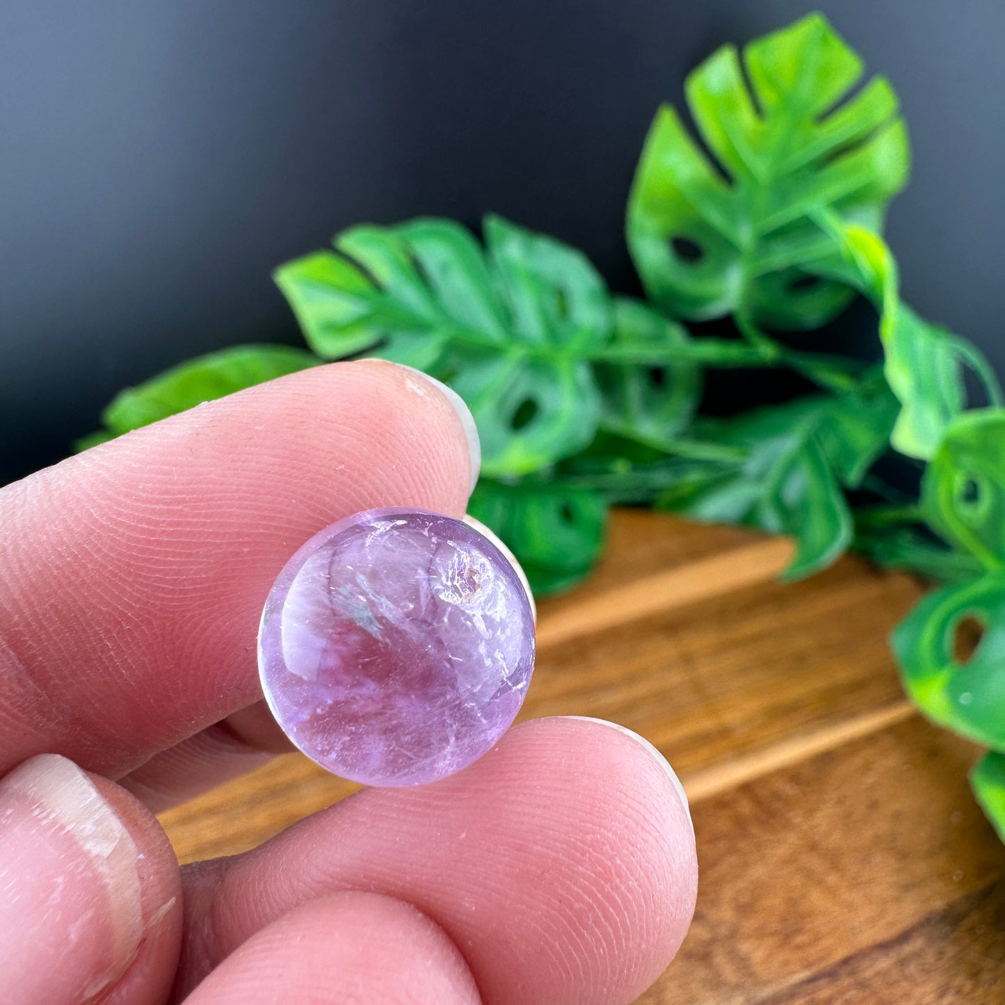 Black Obsidian Flower of Life with Amethyst Mini Sphere