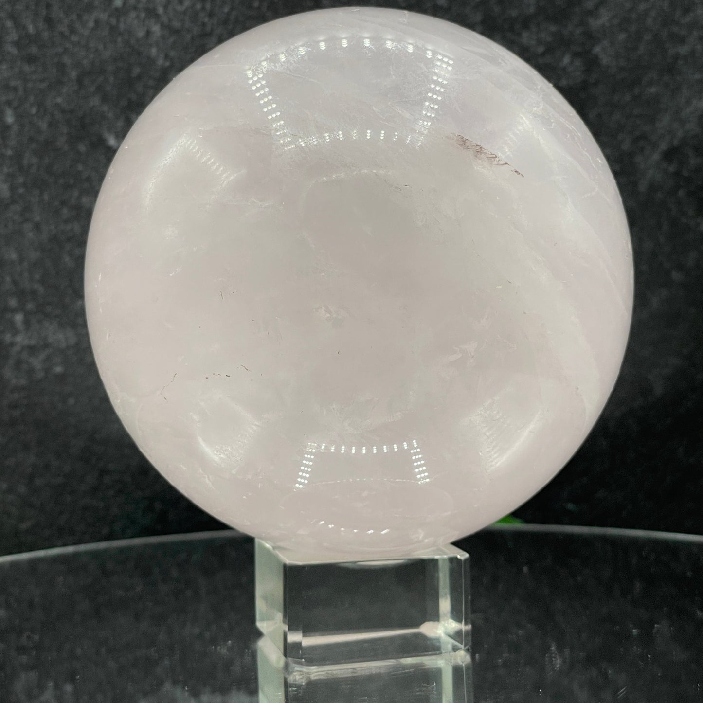 Light Pink Rose Quartz Sphere