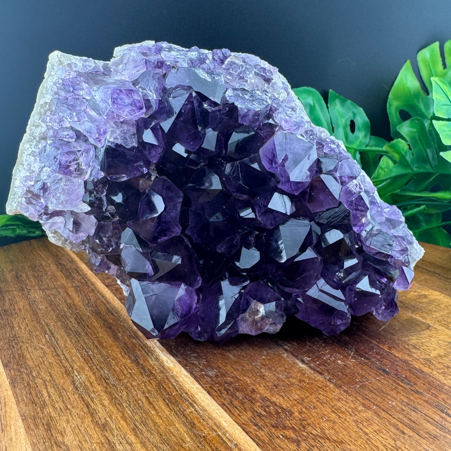 Grape Jelly Amethyst Cluster