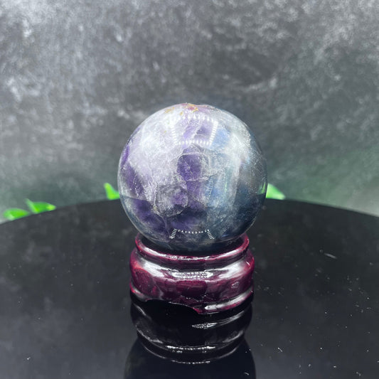 HQ Rainbow Fluorite Sphere