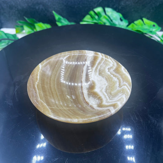 Banded Calcite Bowl