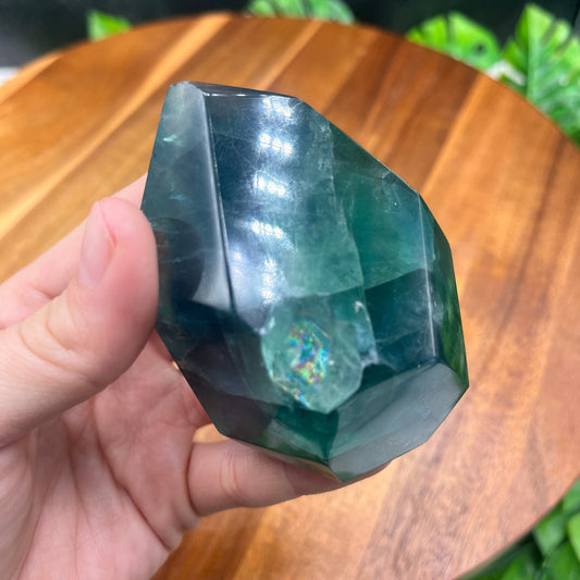 Green Rainbow Fluorite