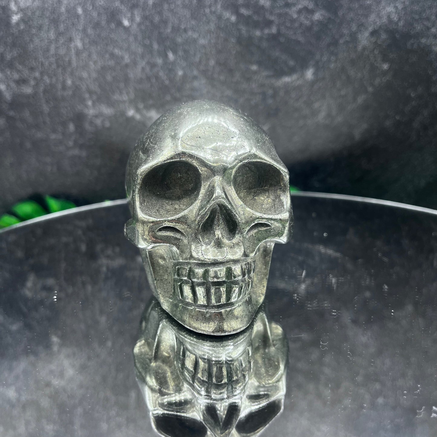 Pyrite Skull