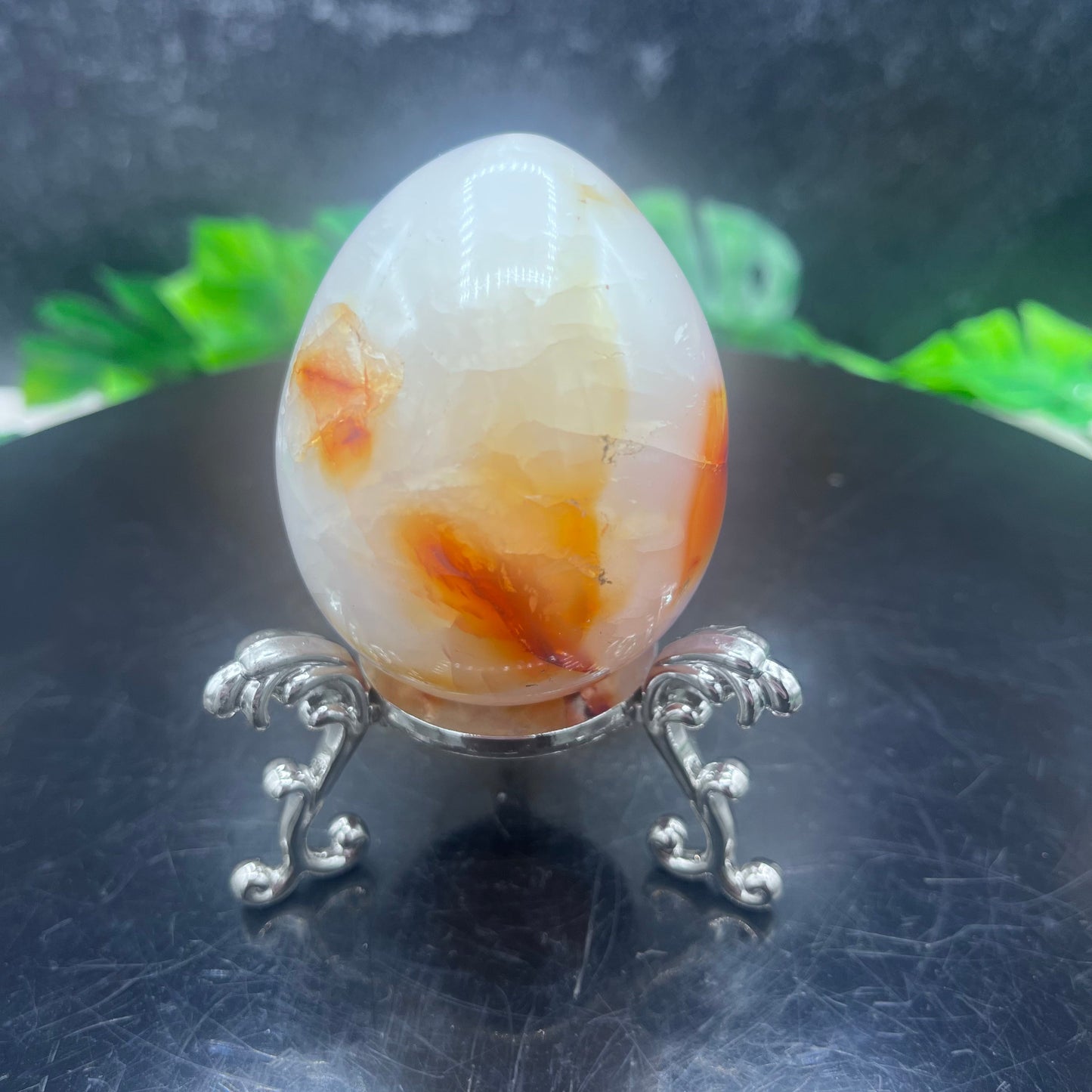 Carnelian Agate Egg