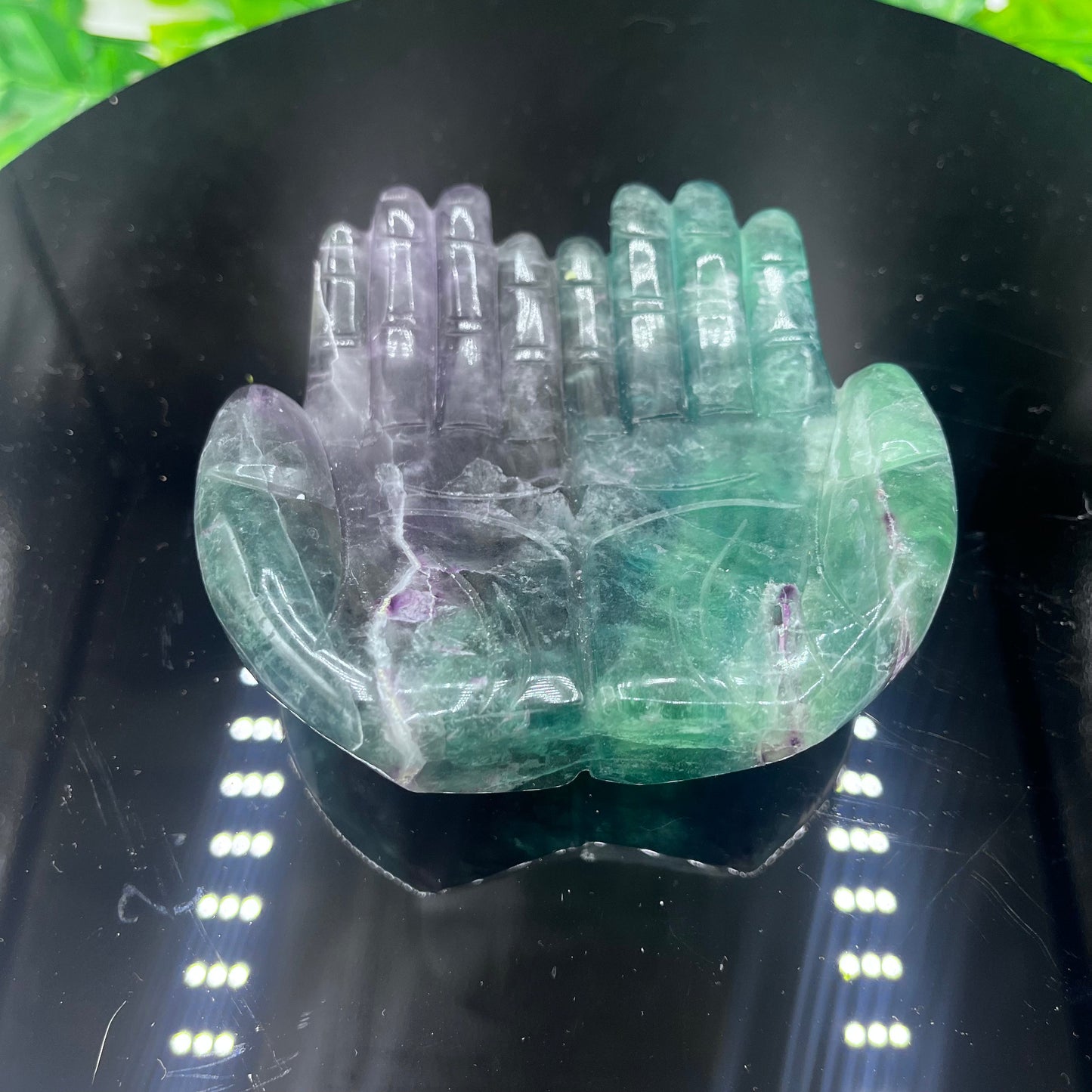 Fluorite Hand Carving