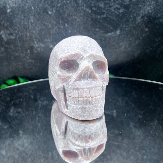 Pink Opal Skull