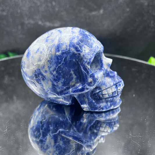 Sodalite Skull
