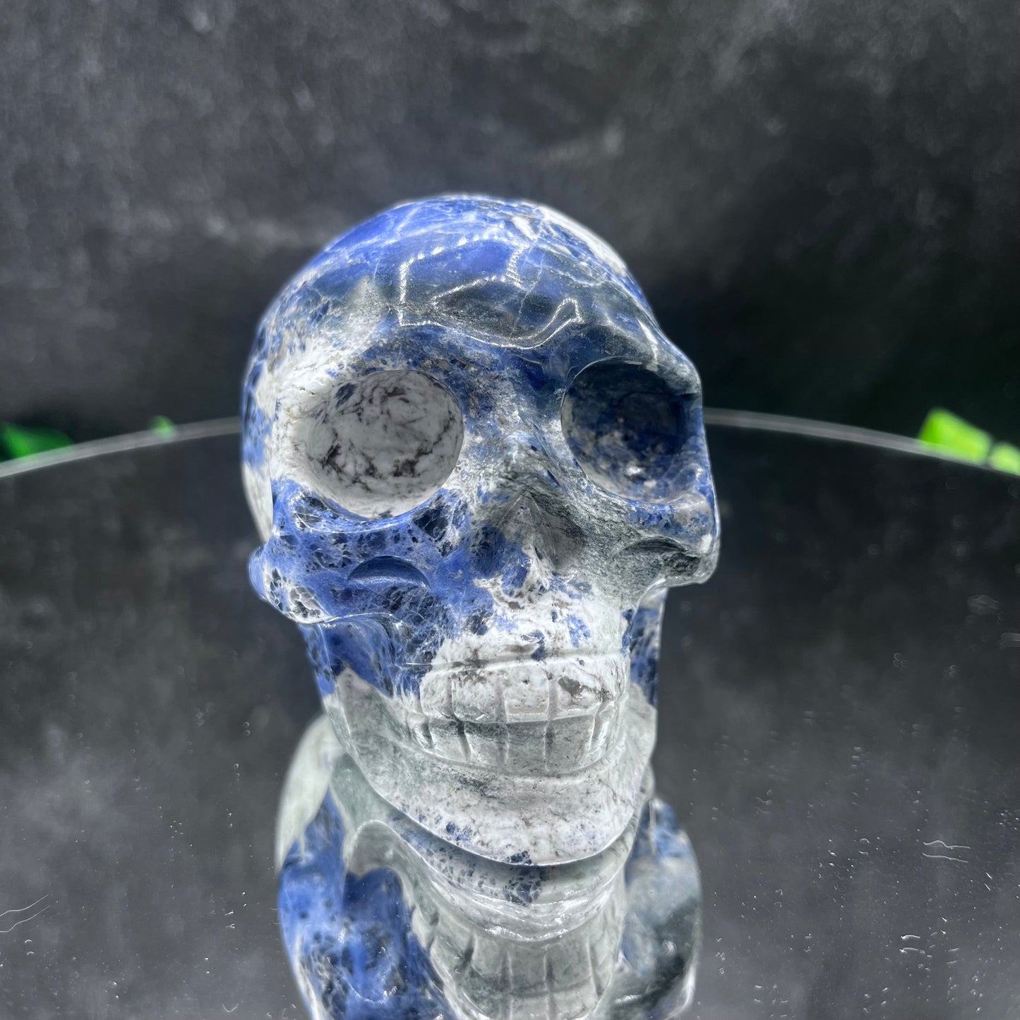 Sodalite Skull