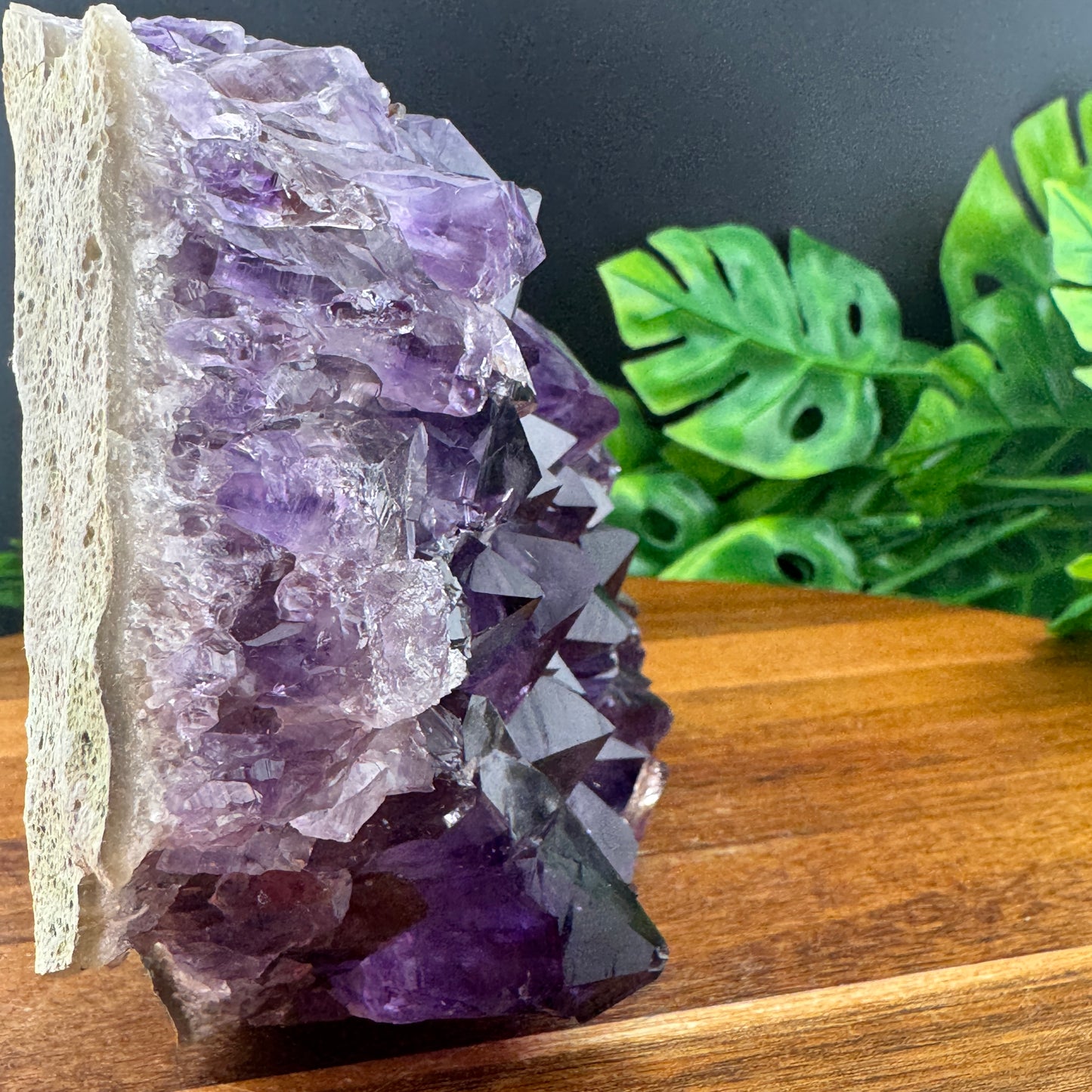 Grape Jelly Amethyst Cluster
