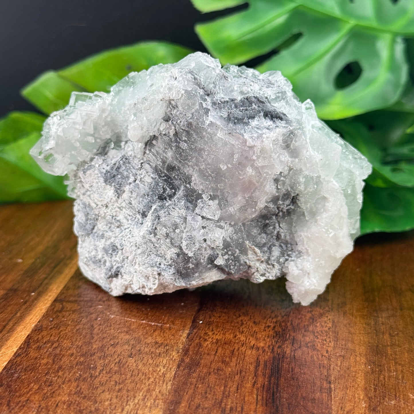 Glassy Green Fluorite Cluster Specimen