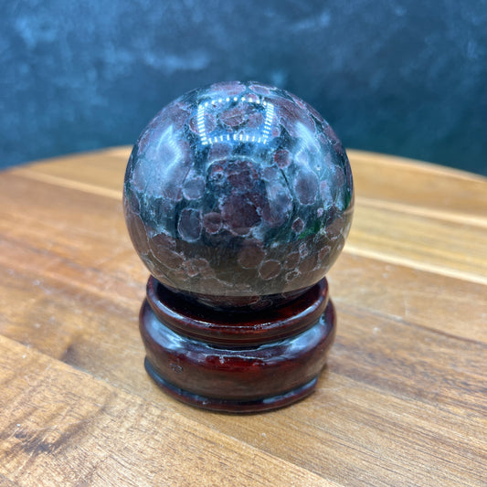 Small Garnet Sphere