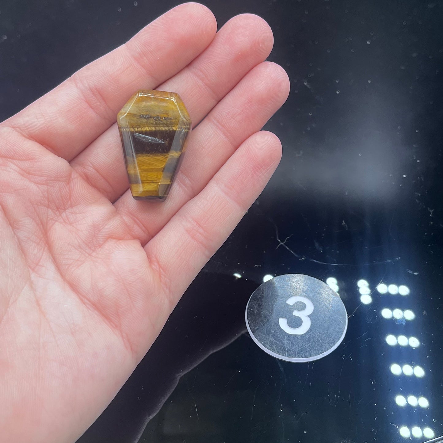 1 Inch Mini Coffin (Larvakite, Opalite, Tiger Eye)