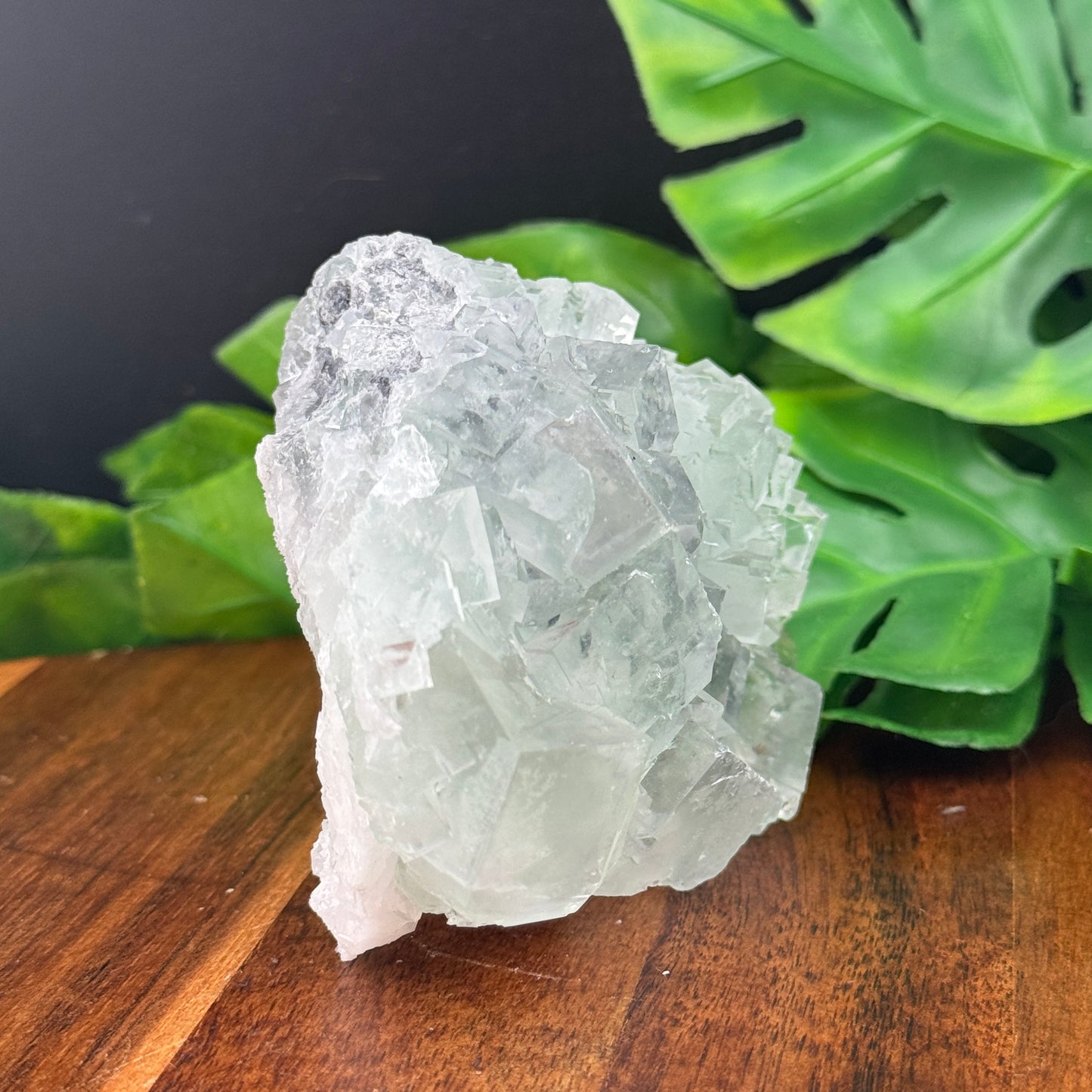 Glassy Green Fluorite Cluster Specimen