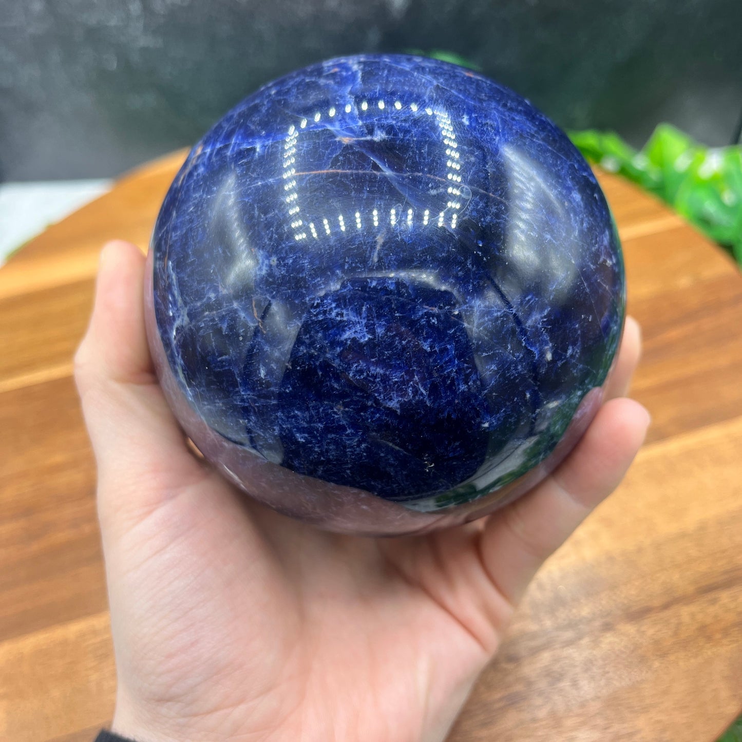 Dark Blue Sodalite Sphere