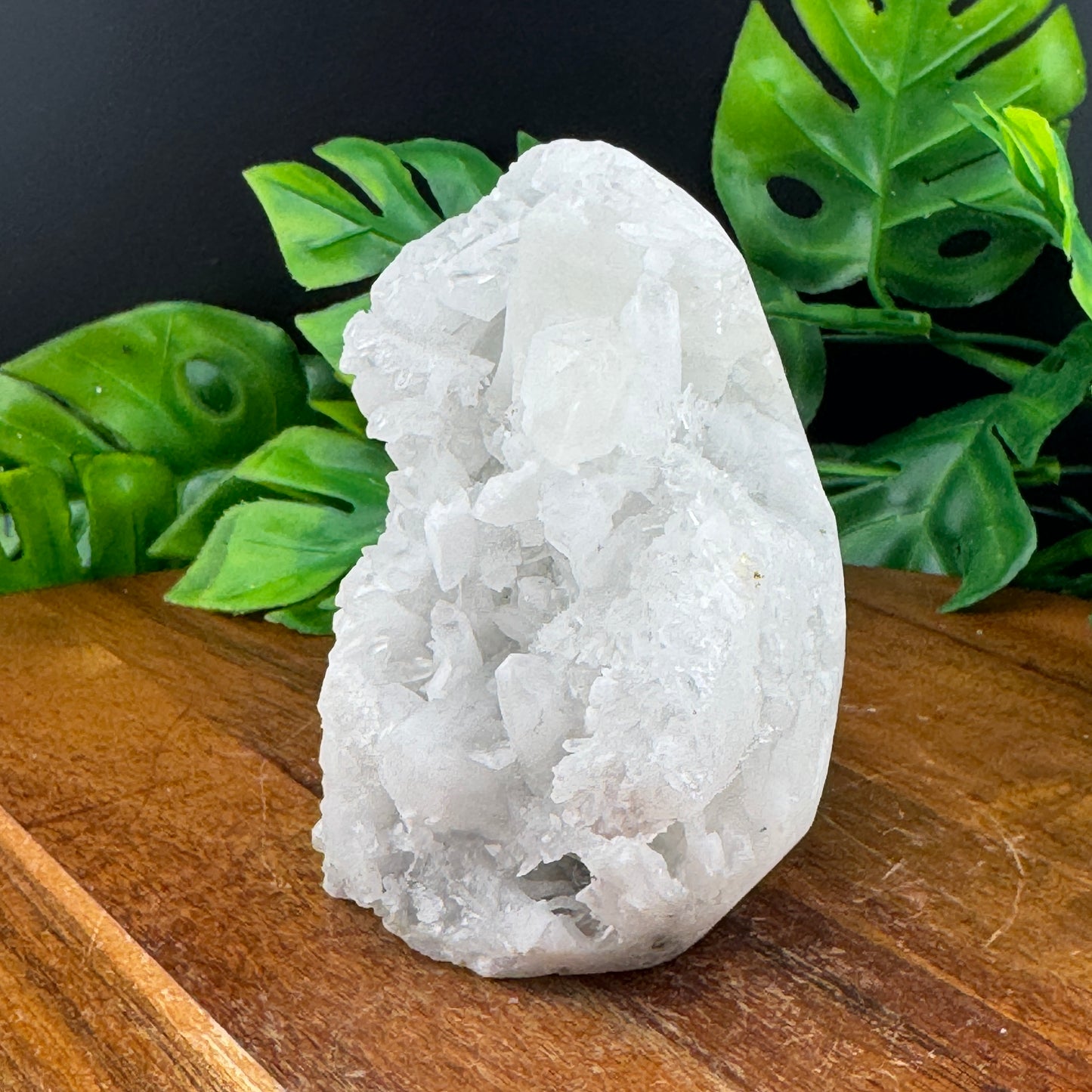 Clear Quartz Cluster Skull