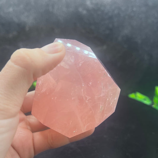 Mozambique Rose Quartz Freeform