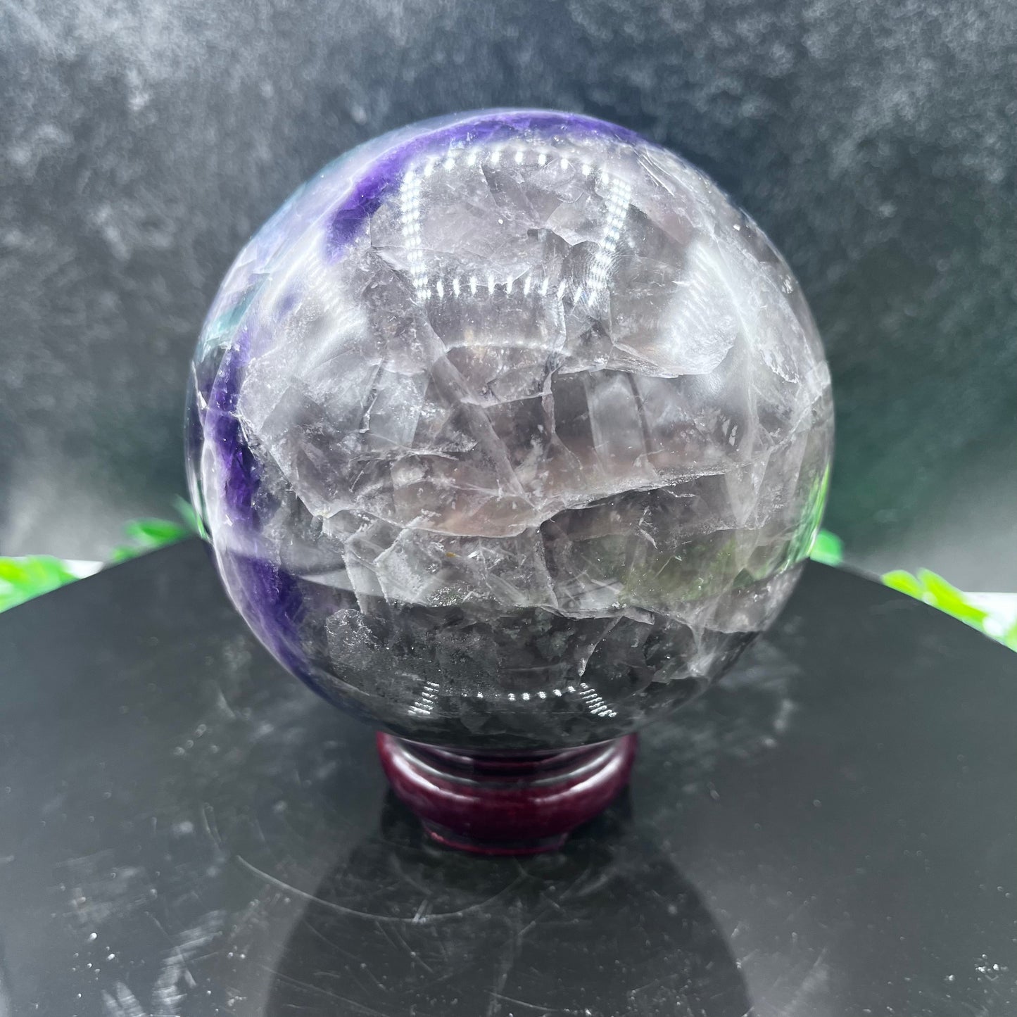 Rainbow Fluorite Sphere