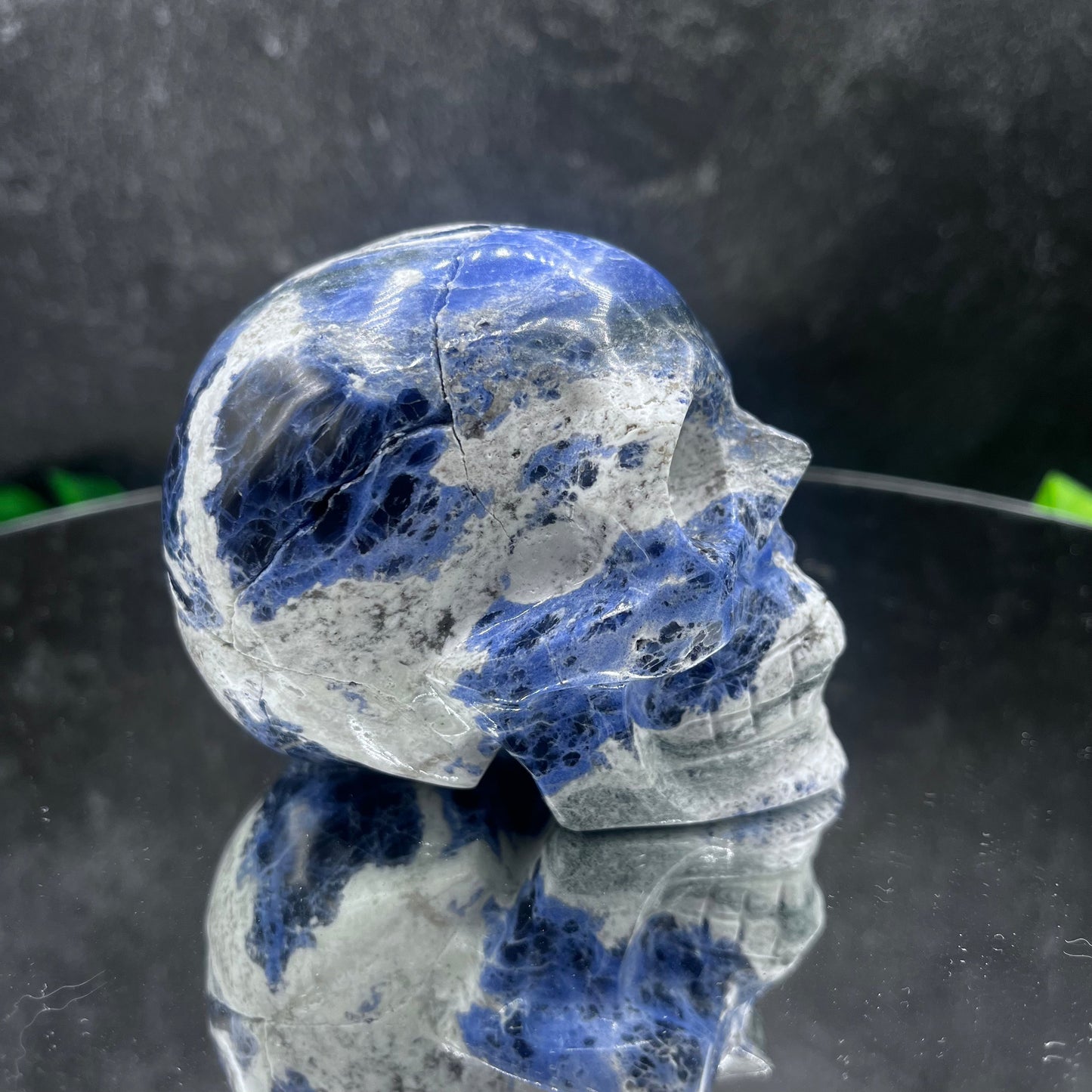 Sodalite Skull