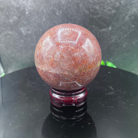 Red Quartz Sphere