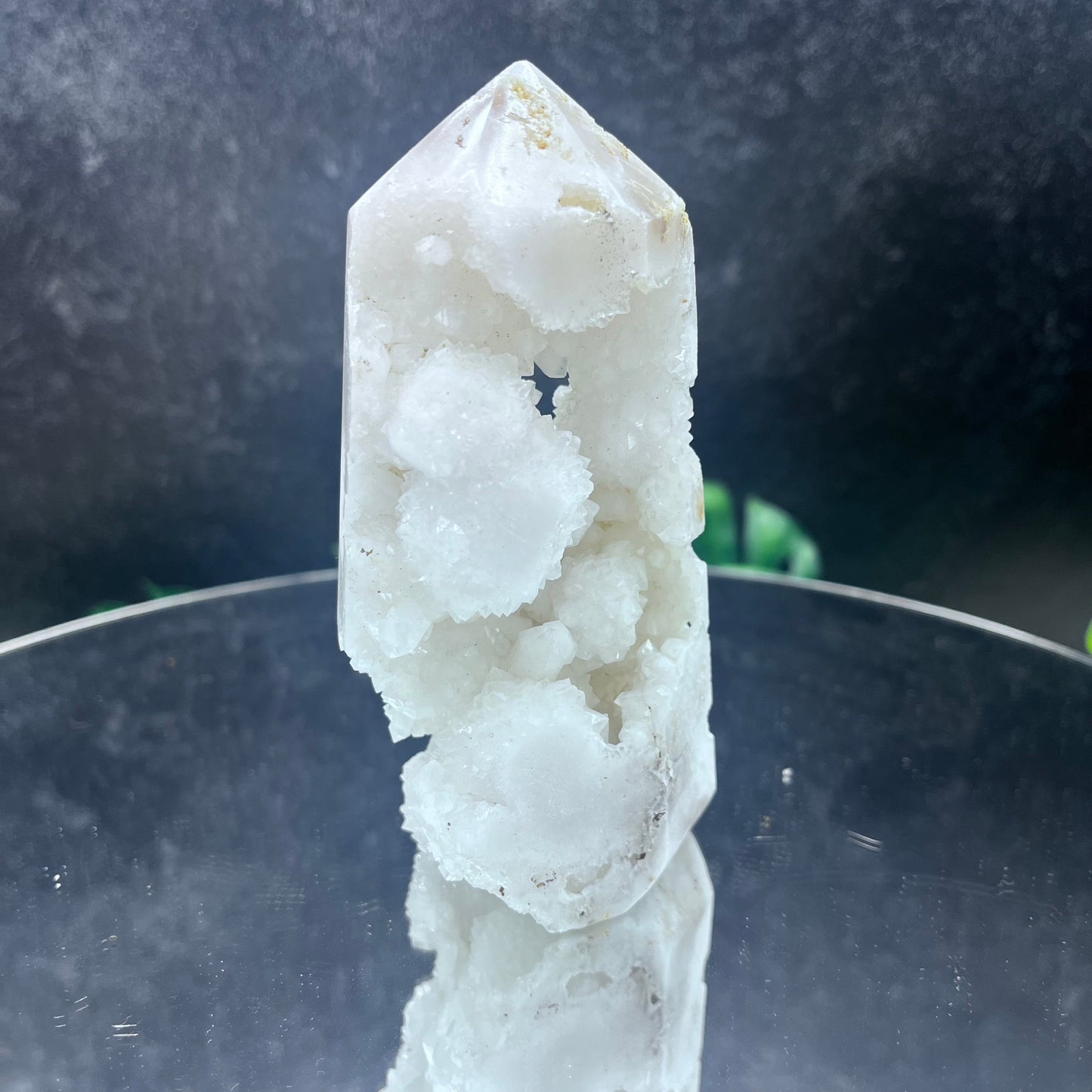 Druzy Quartz Tower