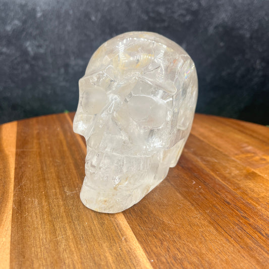 Clear Quartz Skull