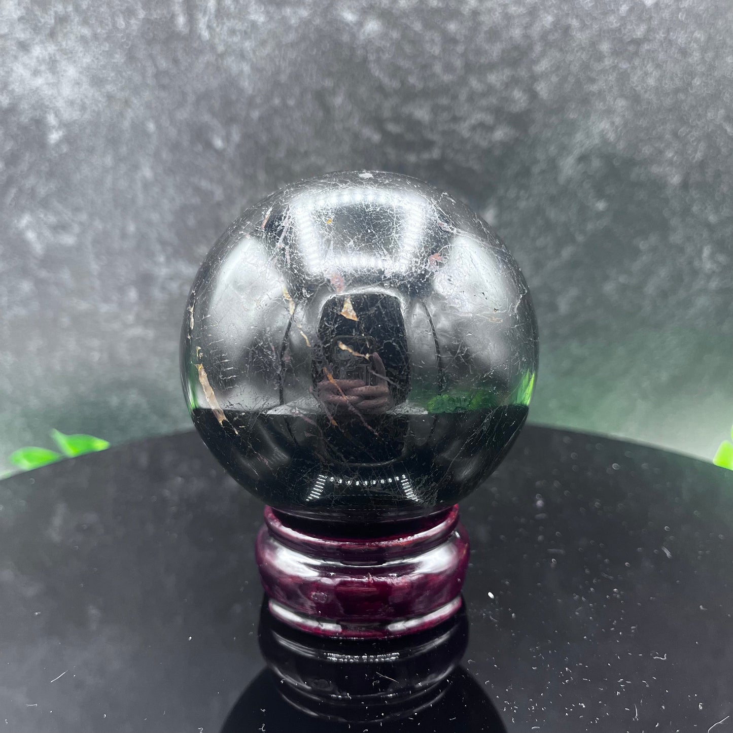 Black Tourmaline Sphere