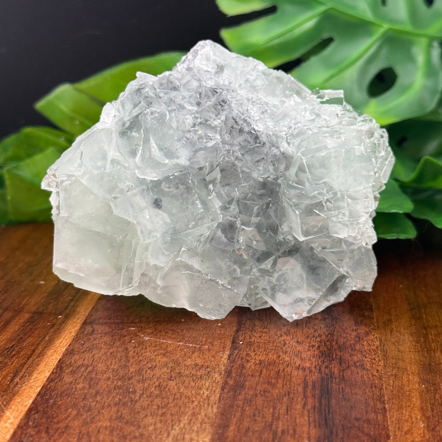 Glassy Green Fluorite Cluster Specimen