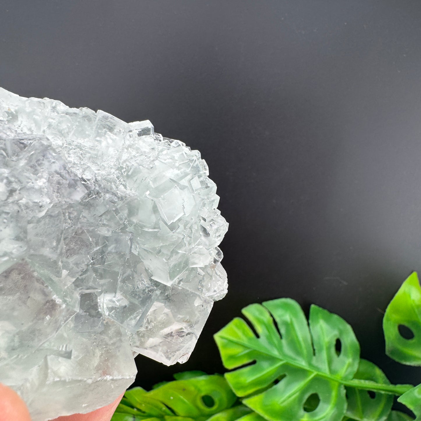 Glassy Green Fluorite Cluster Specimen