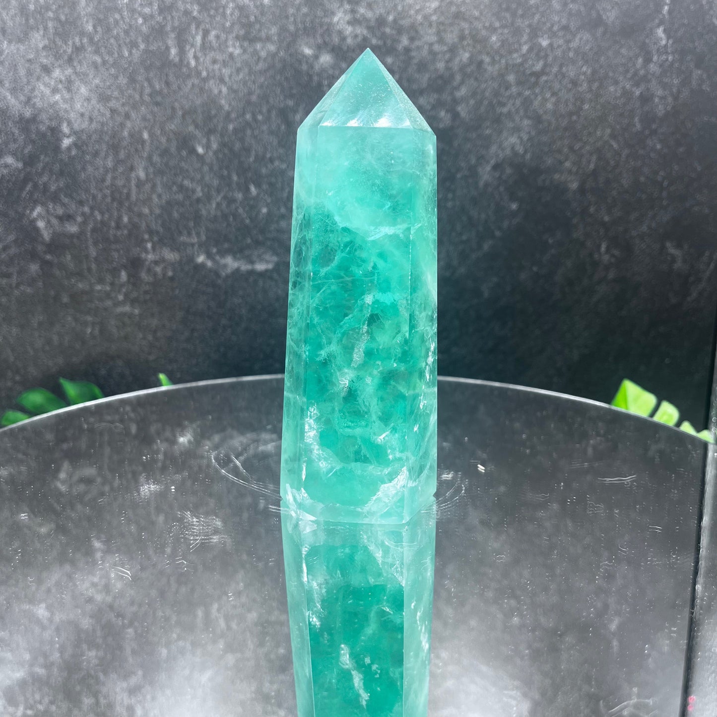 Green Fluorite Tower