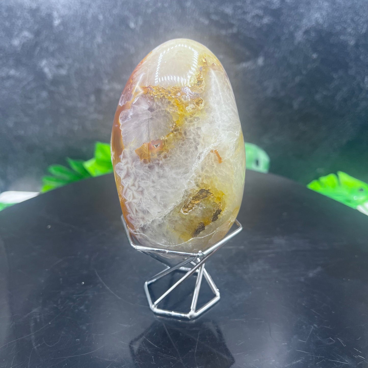 Druzy Agate Egg