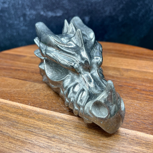 Pyrite Dragon Head