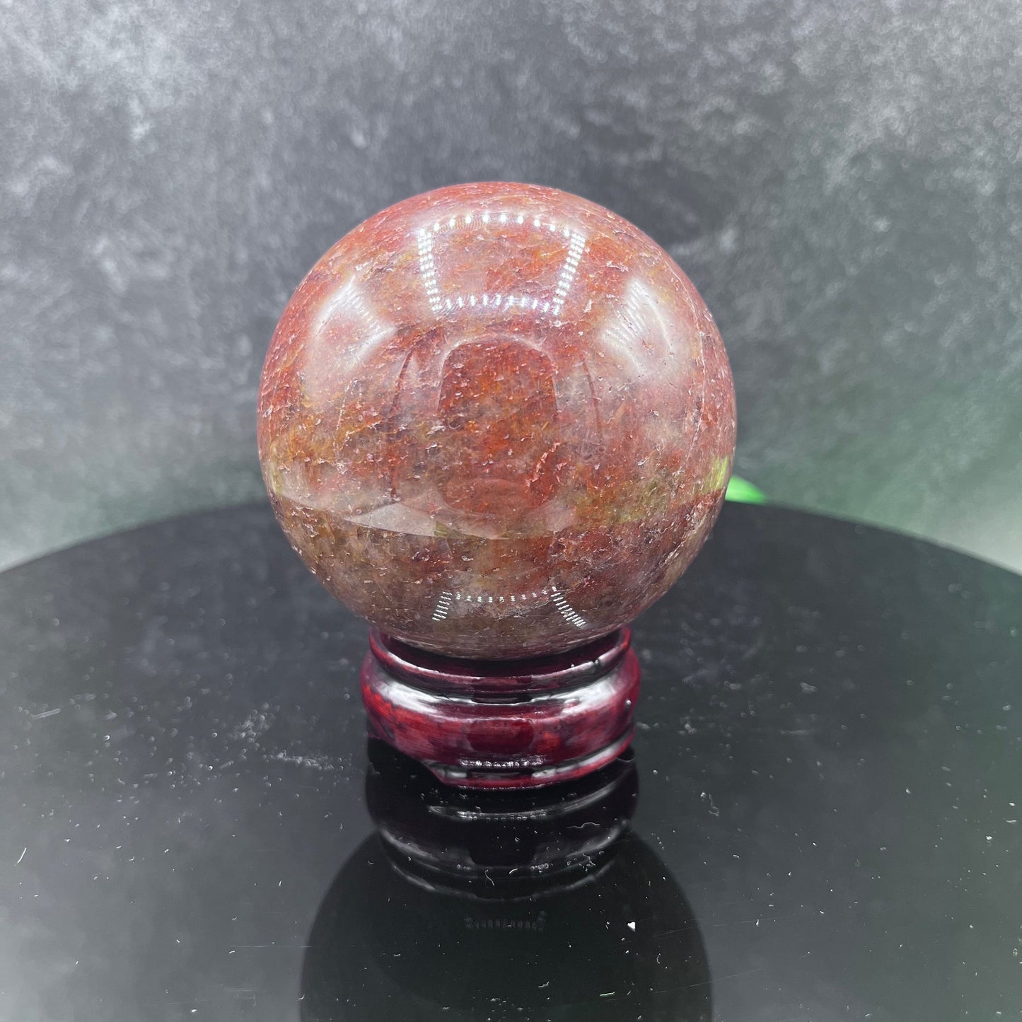 Red Quartz Sphere