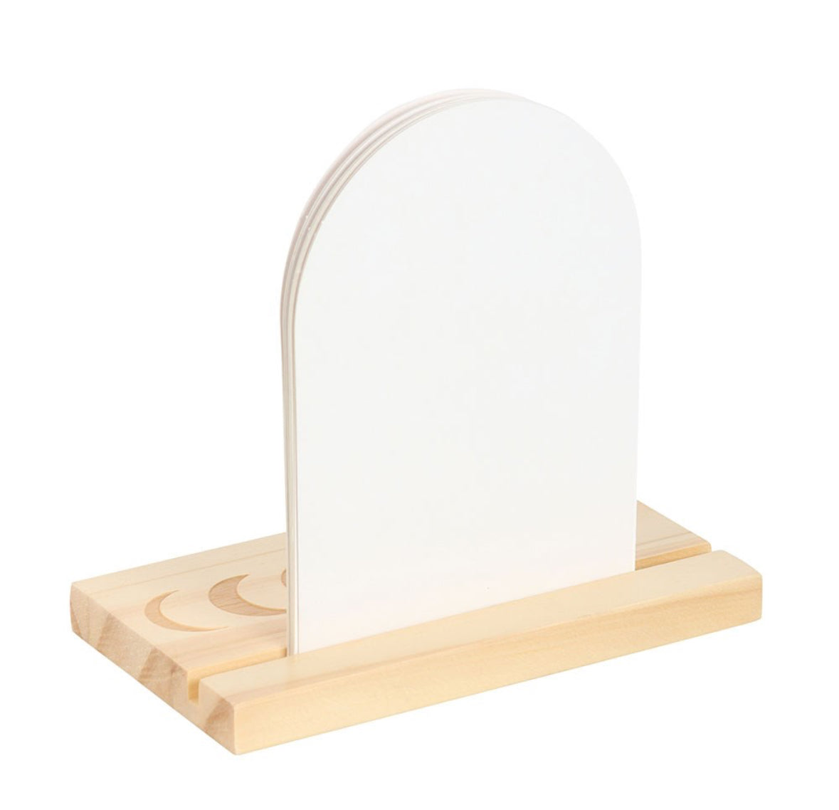 Luna Moth Affirmation Cards with Wooden Stand