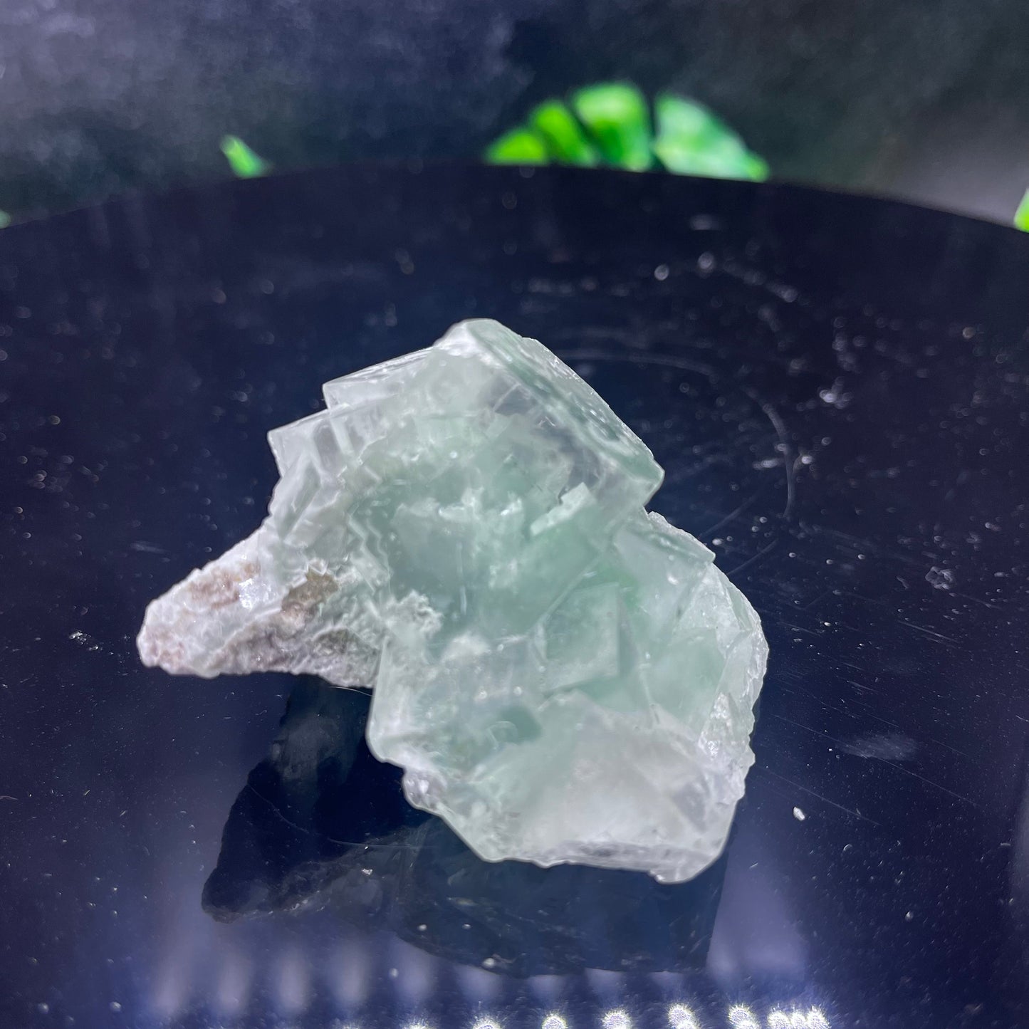 Green Fluorite Cluster