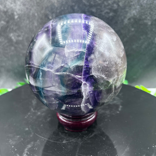 Rainbow Fluorite Sphere