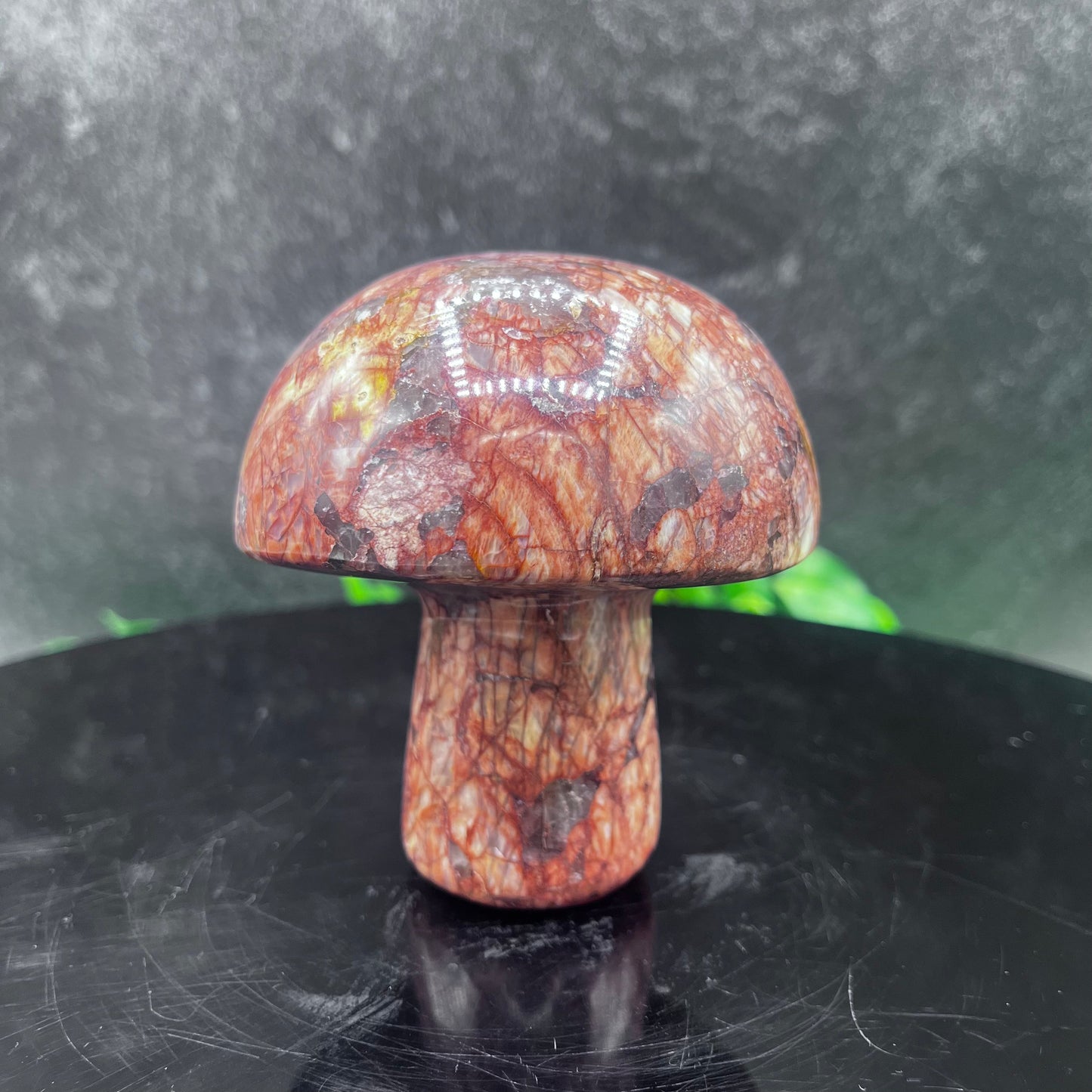 Red Jasper Mushroom
