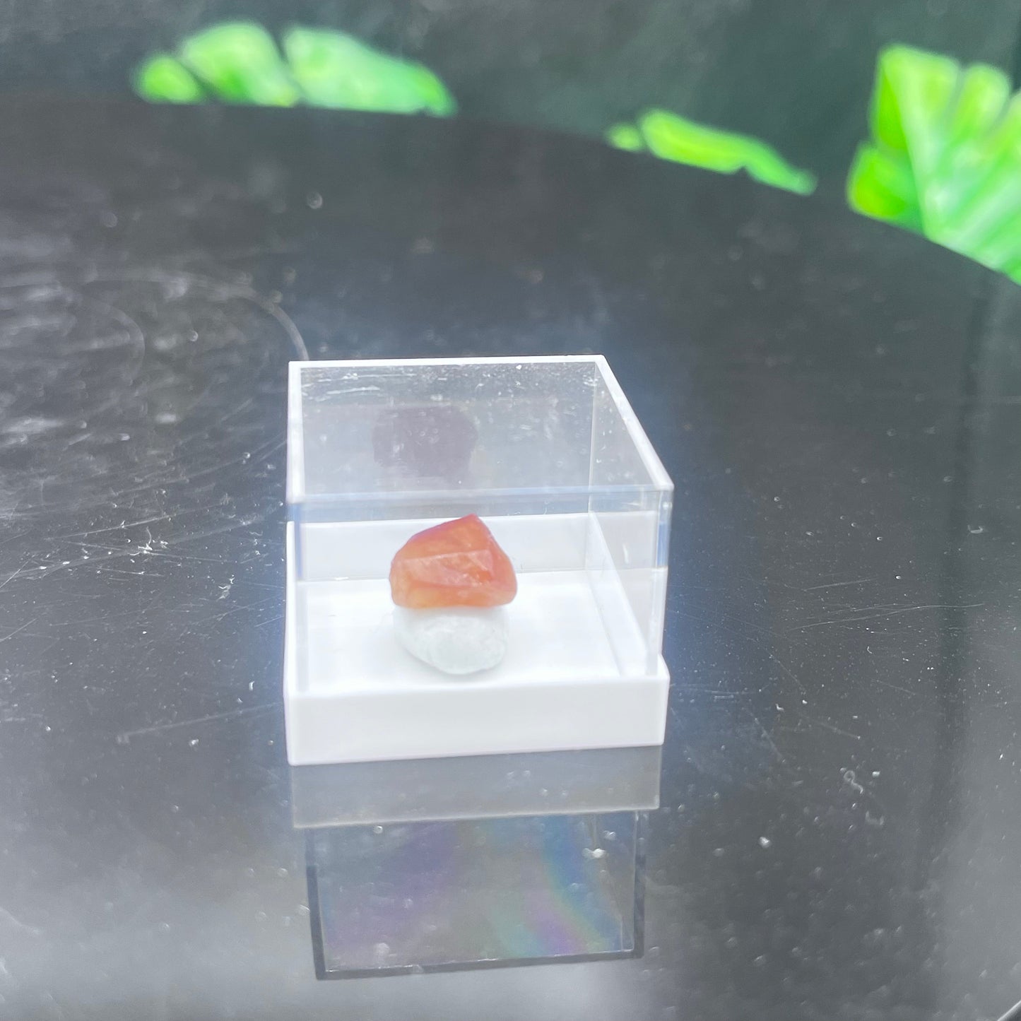 Hessonite Garnet Specimen